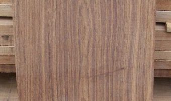 flat sawn teak board shaded